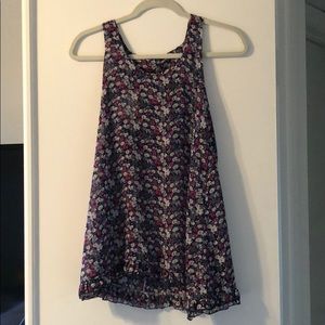 flower summer blouse